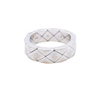 Chanel Ring Quilted 18k White Gold — view 2