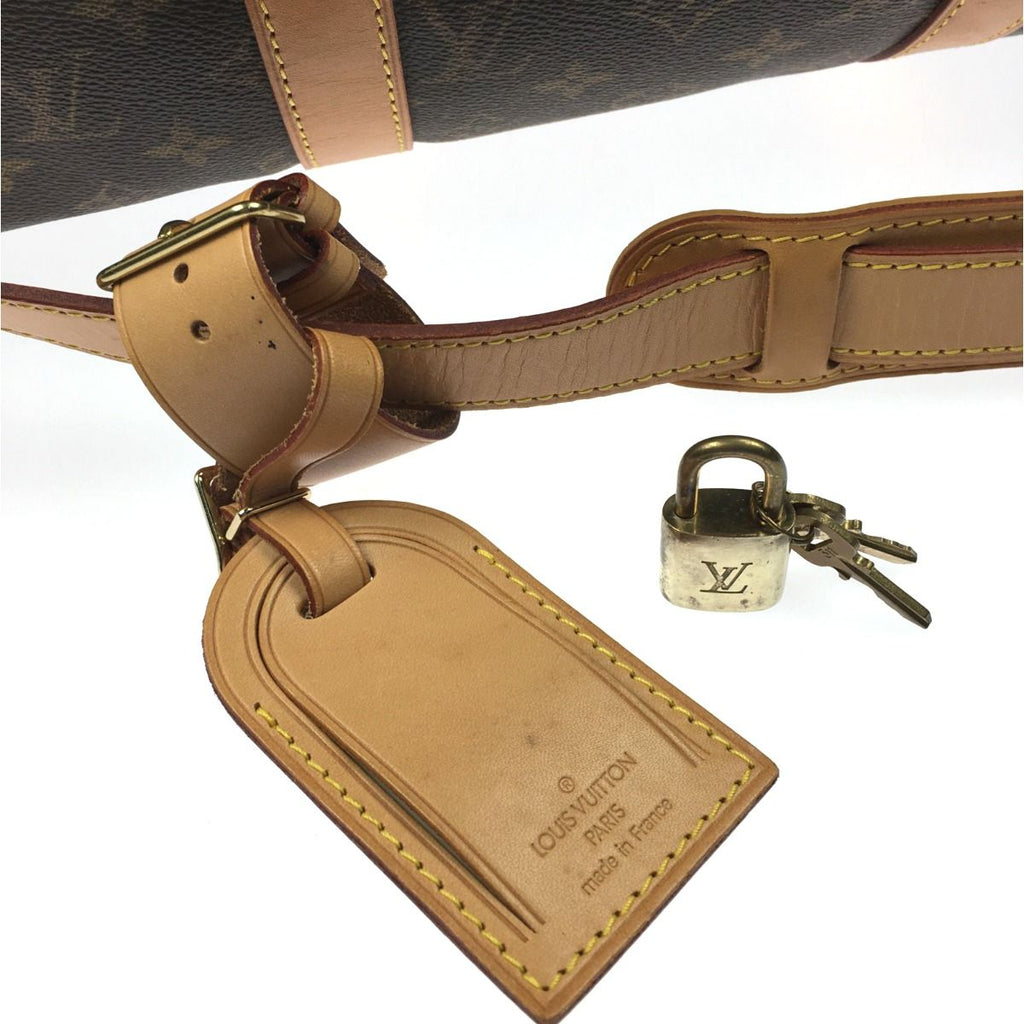 Louis Vuitton Monogram Keepall Bandouliere 50 Boston Bag — view 8