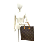 Louis Vuitton Vintage Sac Plat Leather Tote Business A4 — view 2