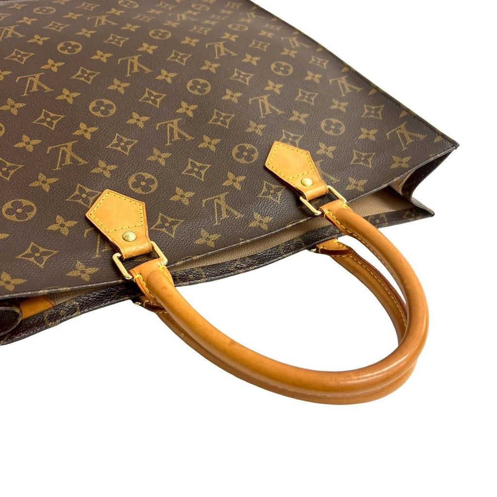 Louis Vuitton Vintage Sac Plat Leather Tote Business A4 — view 4