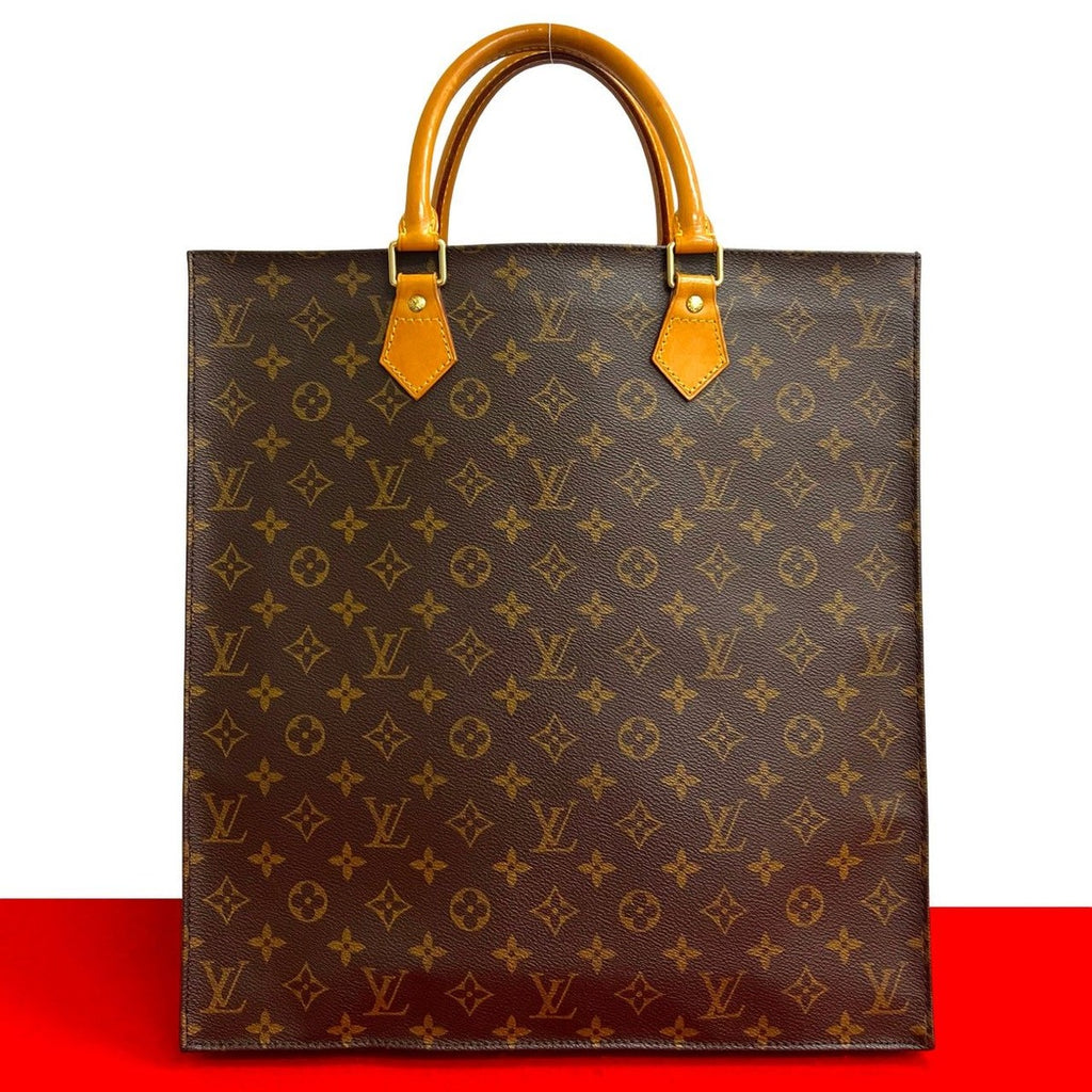 Louis Vuitton Vintage Sac Plat Leather Tote Business A4