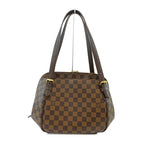 Louis Vuitton Belem MM Shoulder Bag Damier Brown — view 2