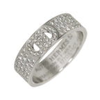 Hermes D'ancre 52 Ring Diamond 18k WG Why Togo le Dunkle