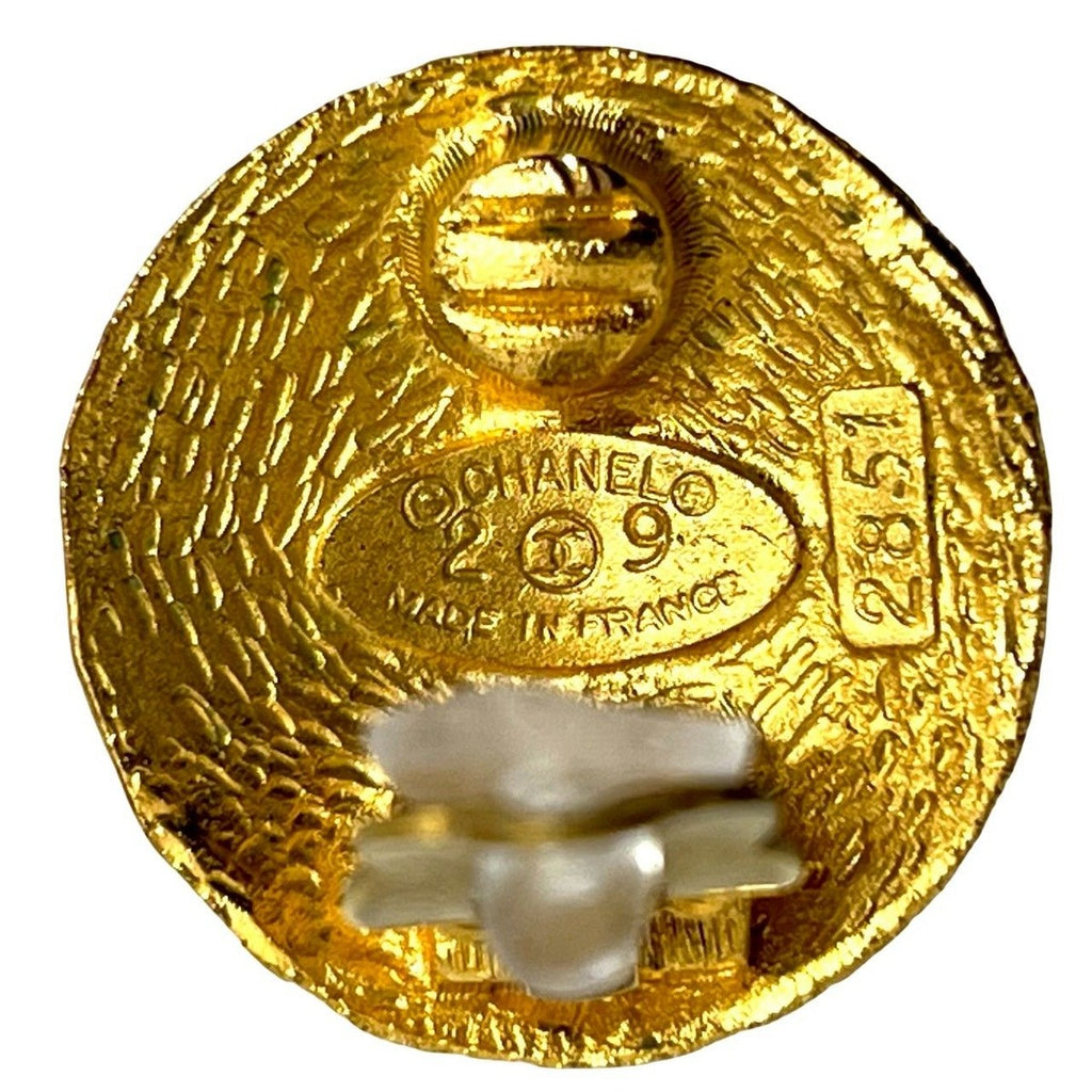 Chanel 29 Vintage CC Logo Earrings — view 2