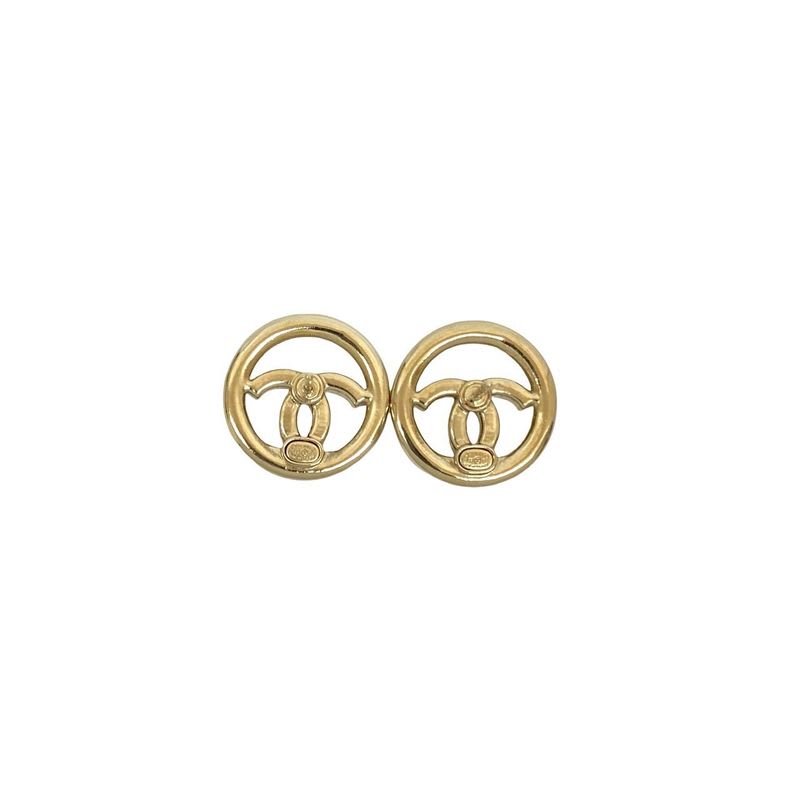 Chanel Coco Mark Motif Rhinestone Earrings Accessories 22AC — view 6