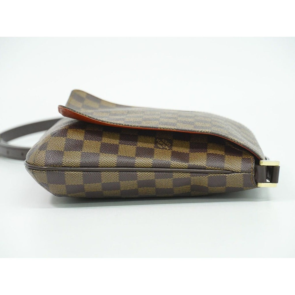 Louis Vuitton LV Musette Salsa Long Damier Ebene Shoulder Bag Pochette Brown — view 4