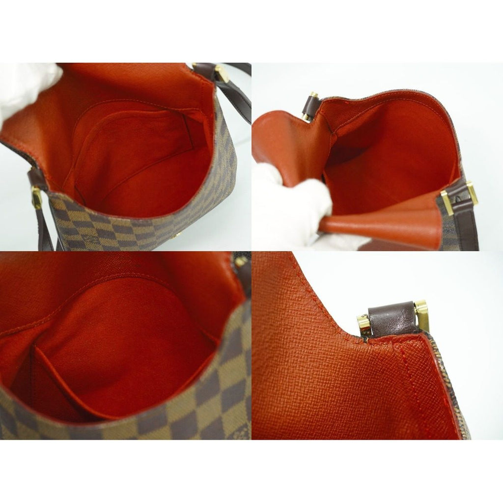 Louis Vuitton LV Musette Salsa Long Damier Ebene Shoulder Bag Pochette Brown — view 8