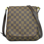 Louis Vuitton LV Musette Salsa Long Damier Ebene Shoulder Bag Pochette Brown