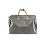 Louis Vuitton Handbag Speedy 35 Brown Monogram Canvas Mini — view 2