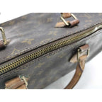 Louis Vuitton Handbag Speedy 35 Brown Monogram Canvas Mini — view 5
