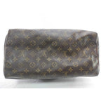 Louis Vuitton Handbag Speedy 35 Brown Monogram Canvas Mini — view 7