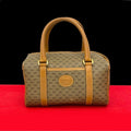 Gucci Vintage Micro GG Logo Leather Handbag Mini