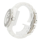 Chanel Diamond Bezel White Dial Watch — view 2