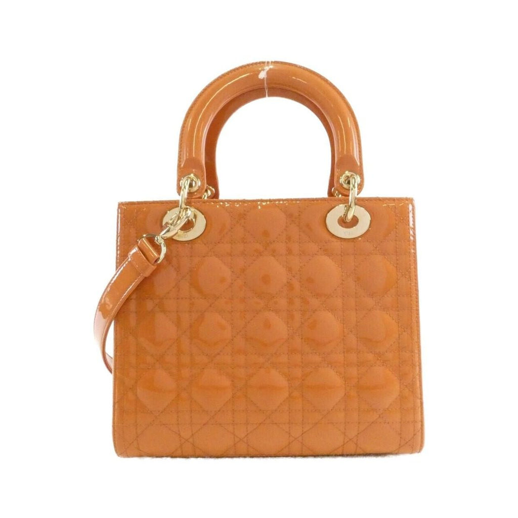 Dior Lady Bag Handbag Orange — view 2