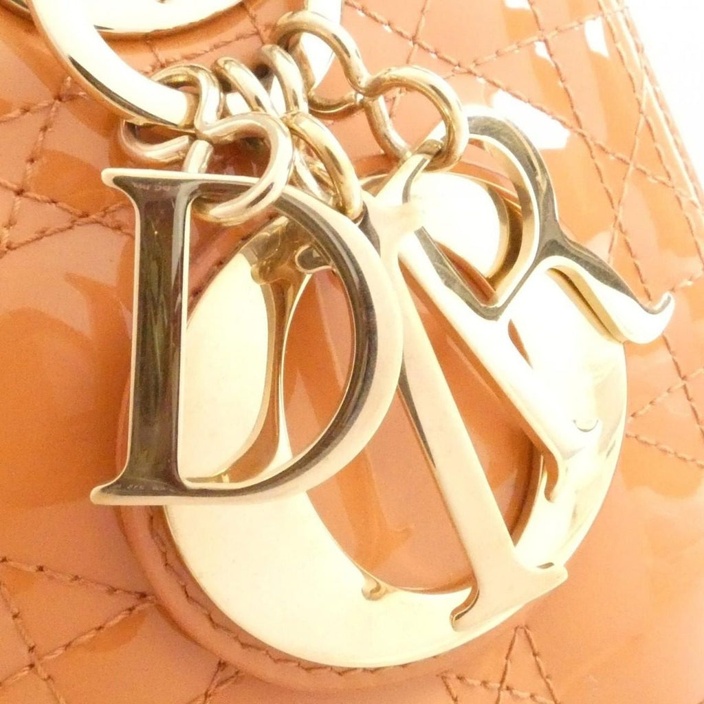 Dior Lady Bag Handbag Orange — view 4