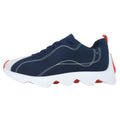 Hermes Envol Thick Sole Sneakers Stitch Shoes 41.5 Navy Orange