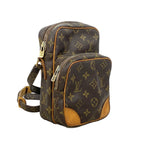 Louis Vuitton Shoulder Bag Monogram Amazon Brown — view 2