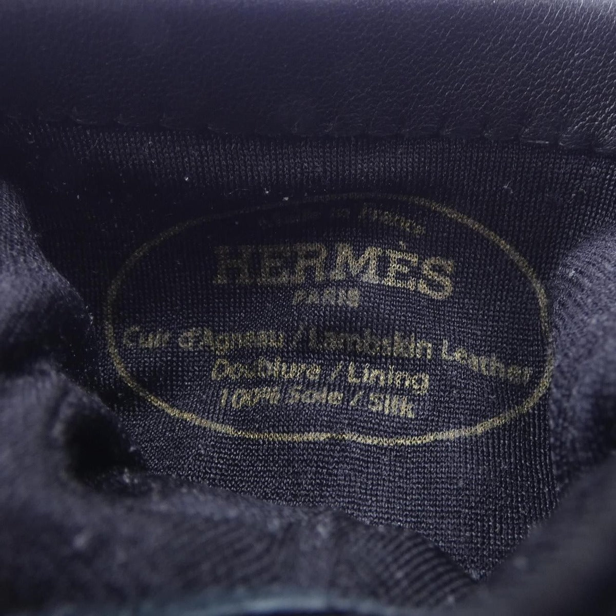 Hermes Glove Black 7 — view 3