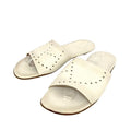Hermes Sandals White Evelyne 40 Leather