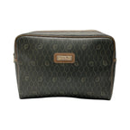Christian Dior Honeycomb Pattern Clutch Bag Black Second Vintage