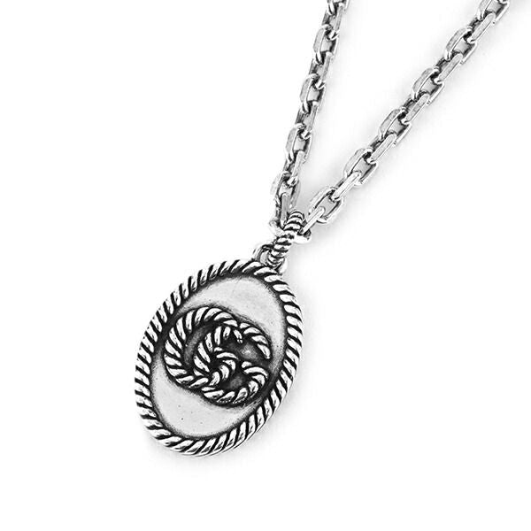 Gucci Necklace Double G Silver — view 2