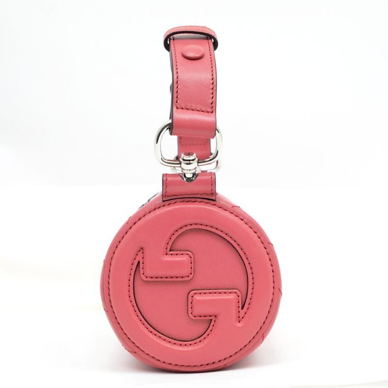 Gucci Blondie Mini Shoulder Bag one Pink Leather — view 6