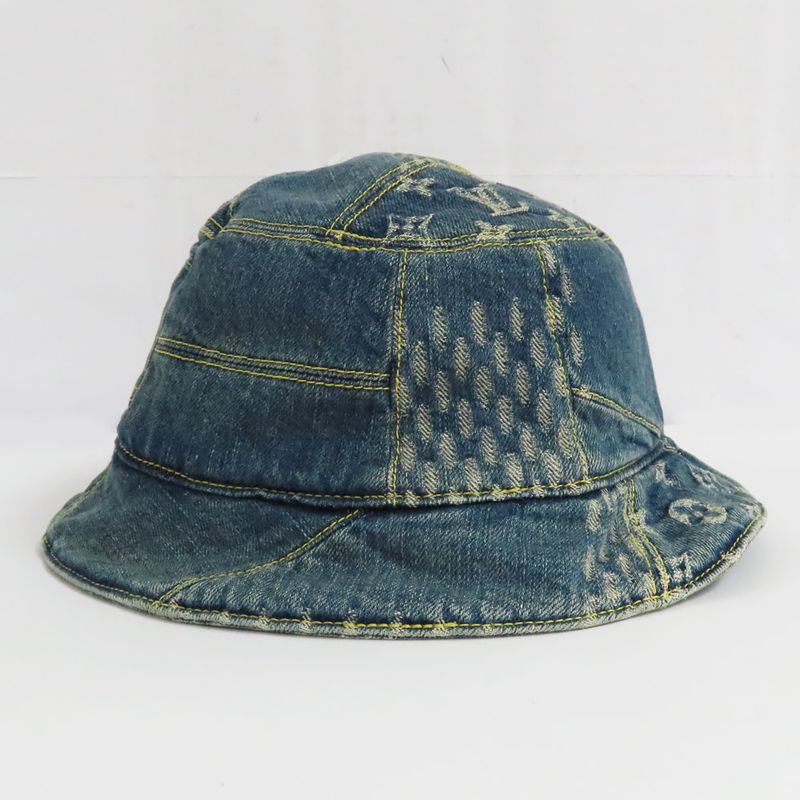 Louis Vuitton NIGO Bonnet Denim Mp3242 MADE Hat Monogram Damier — view 2