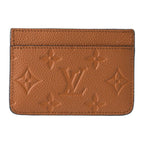 Louis Vuitton Card Case Holdere Surple Cognac — view 3
