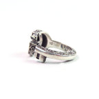 Gucci Double G Key Motif Ring Arabesque AG 925 Silver 10 — view 3