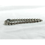 Louis Vuitton Bracelet Chain Monogram-eclipse Silver Metal — view 3
