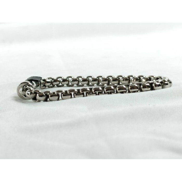 Louis Vuitton Bracelet Chain Monogram-eclipse Silver Metal — view 3