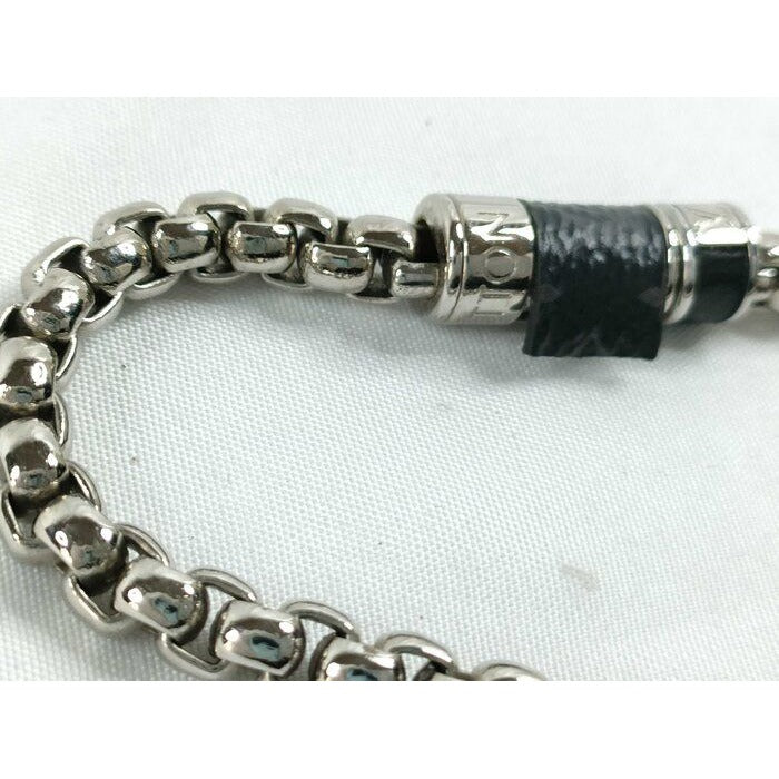 Louis Vuitton Bracelet Chain Monogram-eclipse Silver Metal — view 7
