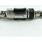 Louis Vuitton Bracelet Chain Monogram-eclipse Silver Metal — view 9