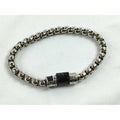 Louis Vuitton Bracelet Chain Monogram-eclipse Silver Metal