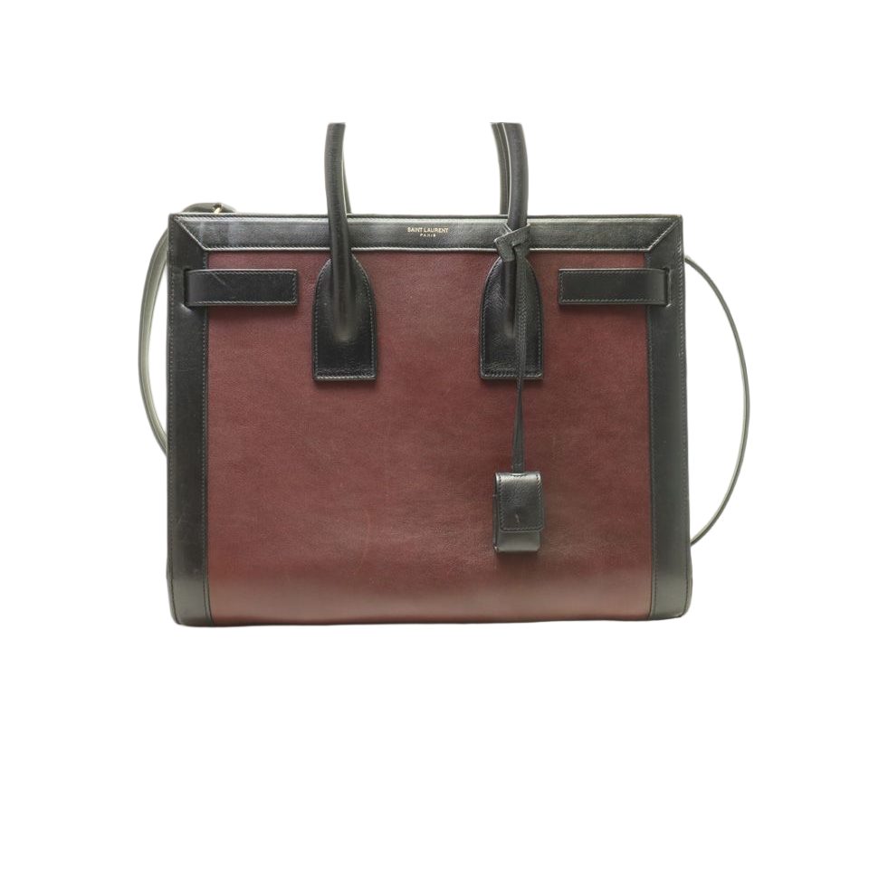 Saint Laurent Sac de Jour Small Leather 2-Way Handbag