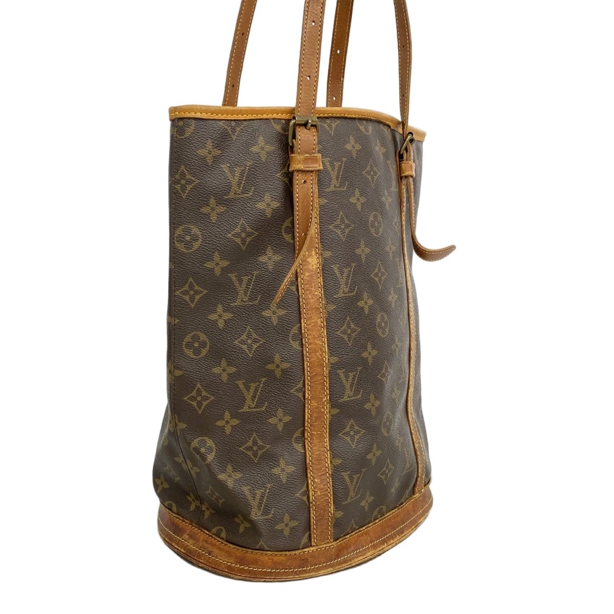 Louis Vuitton Tote Monogram Bucket GM Brown — view 2