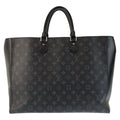 Louis Vuitton Monogram Eclipse Grand Sac Black Business Tote