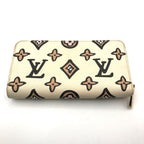 Louis Vuitton Monogram Wild at Heart Zippy Wallet Beige Animal — view 2