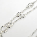 Hermes Necklace Chaine D'ancre Farande 160 AG 925 SV Silver Jewelry — view 5