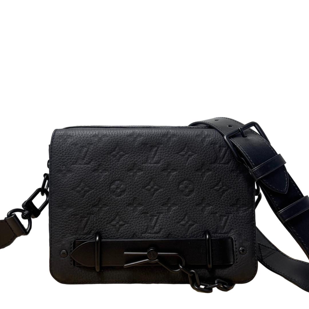 Louis Vuitton Taurillon Monogram Steamer Messengerbag