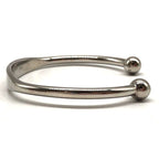Louis Vuitton Jonk Monogram Bangle Bracelet Accessory Silver — view 6