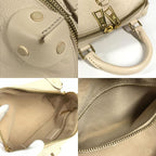 Louis Vuitton Handbag Petite Mal Supre Monogram Empreinte Leather Creme — view 8