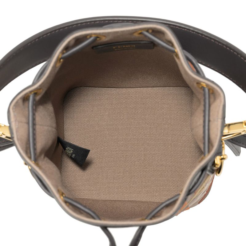 Fendi Shoulder Bag Montresor Brown — view 5