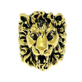 Gucci GP Lion Head Ring Gold