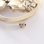 Chanel Brooch Mademoiselle CC Logo — view 5
