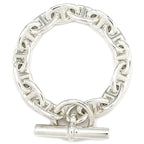 Hermes Bracelet Chaine D'ancre MM Silver 925 14 Frames Star Ring — view 2