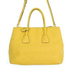 Prada Tote Leather Yellow — view 2
