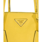 Prada Tote Leather Yellow — view 6
