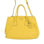 Prada Tote Leather Yellow