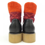 Chanel Size 40 Red Boots — view 5